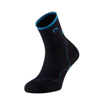 Calcetines outdoor Lurbel Tierra W ¡AHORRA 30%! - L (40/42), NEGRO/TURQUESA