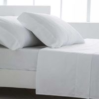 juego de sabanas bambu 100 organico blanco 280x260 cama de 200