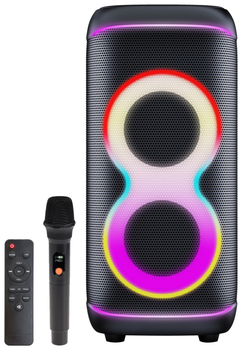 Denver BPS-370 Altavoz para fiestas Negro 100 W