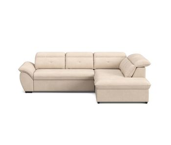 Rinconera derecha con cama l zoom color beige