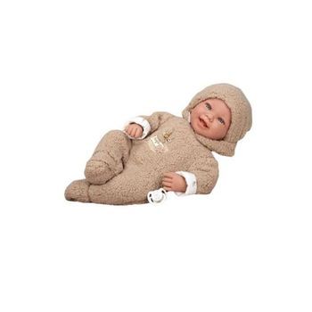 Muñeca Elegance 45 Cm Zoe Beige  (muñeco De Peso)