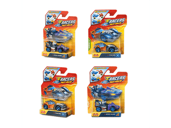 Figura - Magicbox T-Racers Mix N Race 1 Blíster, Aleatorio