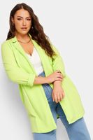 limited collection blazer verde lima scuba mujer curvy y tallas grandes yours