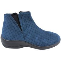 arcopedico botines botin ardales licra azul para mujer