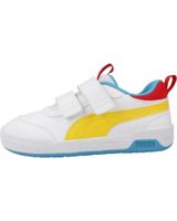 de puma puma multiflex 2 zapatillas casual blancas con velcro para nino white