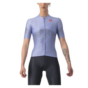 Maillot Castelli Aero Pro Manga Corta Morado Mujer, Talla M