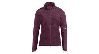 Vaude wintry iv chaqueta softshell morada mujer