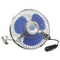 24 volt car interior 6 150mm oscillating cooling fan with screw fix