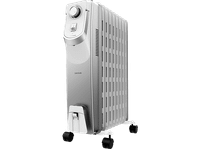 radiador de aceite - cecotec readywarm 9000 space 360 9 elementos 2000 w 3 niveles blanco