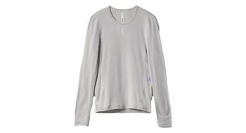 Camiseta interior de manga larga gris termica maap