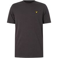 lyle  scott camiseta camiseta lisa con logo para hombre