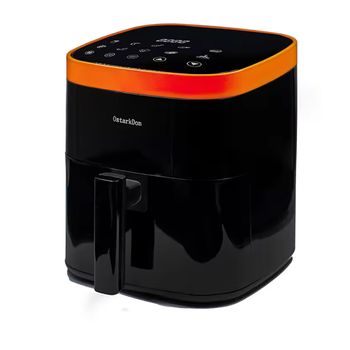 OstarkDom Freidora de aire digital sin Aceite 5L 5.5L 6L 16L , freidora sin aceite, 10 programas preestablecidos, Panel táctil, Regulable hasta 200 ° C, Temporizador 60 minutos, Apagado automático,
