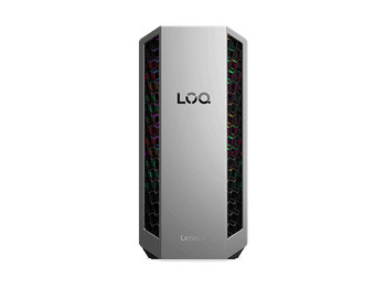 PC gaming - Lenovo LOQ Tower 26ADR10, AMD Ryzen™ 7 8745HX, 16GB RAM, 512GB SSD, GeForce RTX™ 5050, Windows 11 Home, Gris