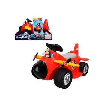 Correpasillos Avión A Batería 6v Mickey Disney