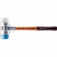 halder simplex maza de tpe blando  superplastico con carcasa de aluminio y mango de madera de alta calidad - d40 mm - 3117040