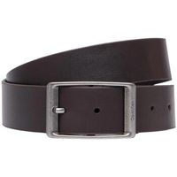 calvin klein jeans cinturon casual round buckle tumbled 35mm lv04d7123g para hombre