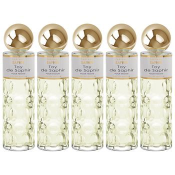 Pack De 5 Eau De Parfum Mujer Saphir Toy 200 Ml