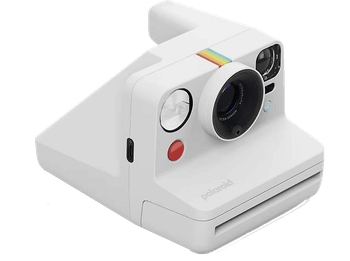 Cámara instantánea - Polaroid Now+ Generación 3, Bluetooth, Batería recargable, Flash Preciso, Blanco