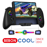 controlador de interruptor programable beboncool para nintendo switchswitch oled con bateria de 1000 mah accesorios para juegos
