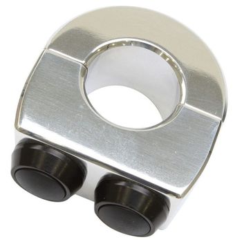 Juego de botones 22mm Motogadget M-Switch 2 botón pulido negro