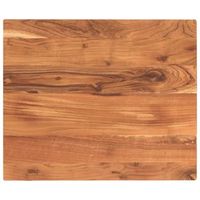 tablero de mesa rectangular madera maciza acacia 60x50x38 cm vidaxl
