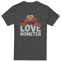 sesame street camiseta love nster para hombre