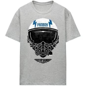 Top Gun Camiseta Fanboy para mujer