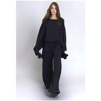 maciejka pantalon fluido spodniedzianinowececiliagrafit para mujer
