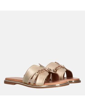 de TOMMY HILFIGER SANDALIAS TOMMY HILFIGER T3A2-33250-1372514 DORADAS DORADO