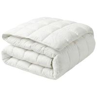 edredon blanco mezcla de poliester tamano individual 220 x 240 cm ropa de cama acolchado dormitorio annapurna