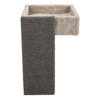 Trixie Cat Bed for Shelves with Scratching Board - 33 x 37 x 48 cm (L x W x H)