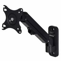 gembird ma-wa1-01 soporte de pared para monitor 27 negro