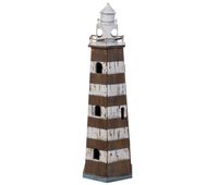 faro estanteria de madera y metal 40x35x123h cm