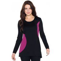 colour patch tunic top