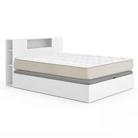 pack canape con cabecero ten y colchon viscoelastico nova plus 150 x 190 cm