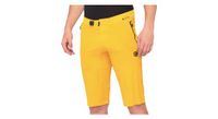 shorts 100  celium mostaza amarillo