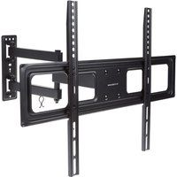 proper swing arm full motion curved tv bracket