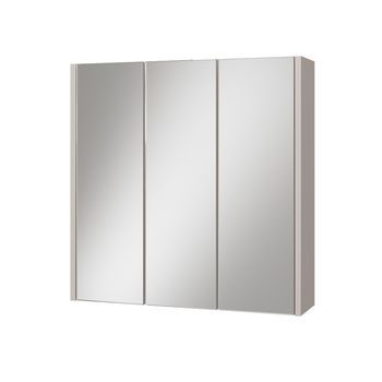 Armario Con Espejo Para Baño Majest 67.4 X 68 Cm Con 3 Puertas De Espejo Vicco