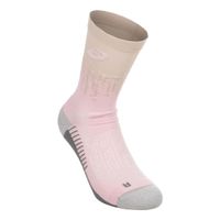 asics performance crew  calcetines para correr - rosa crema