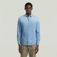 g-star raw camisa manga larga d27681-d942-g614 faded thames para hombre