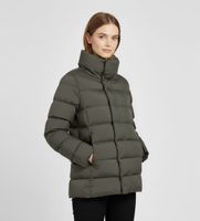 ecoalf para mujer mcwgajkmoore0987w25-424 abrigo moore verde m casual poliester reciclado sostenible