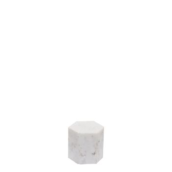 Pisapapeles de mármol blanco y gris h5