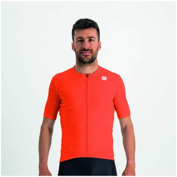 Sportful Matchy Short Sleeve Jersey - M - Chilli Red