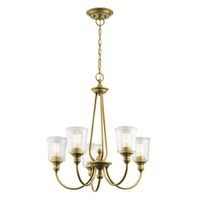 lampara de arana waverly 5 luces