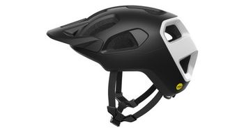 Casco para bicicleta de montana poc cularis negro blanco