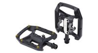 par de pedales semiautomaticos bbb dualchoice trail negro mate
