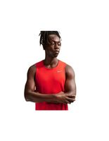 camiseta tirantes de running nike miler dri-fit running tank hombre carmesi claro