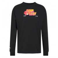 camiseta manga larga jordan jumpman negra