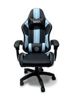 silla gaming atlantis negra y azul