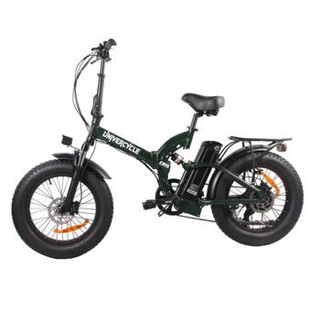 Bicicleta Eléctrica Univercycle B4 - Motor 350w Batería 48v13ah 20 Pulgada Neumáticos Freno De Disco Hidráulico - Verde